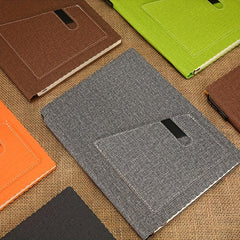 Leather PU Notepad Hardcover A5 Notebook