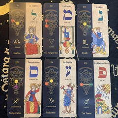 Kabbalistic Tarot 5781 Deck Illustrated Occult Cards for Tarot Reading