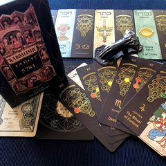 Kabbalistic Tarot 5781 Deck Illustrated Occult Cards for Tarot Reading