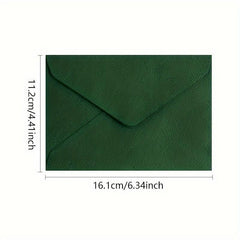 10pcs Wedding Invitation Envelopes Hemp Weave Mailers