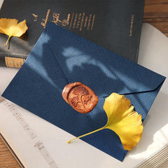 10pcs Wedding Invitation Envelopes Hemp Weave Mailers
