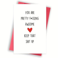 Funny Thank You Card For Him Her Colleague Boyfriend Girlfriend