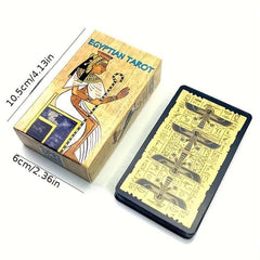 Egyptian Tarot Destiny Cards for Divination with Instructional Guide