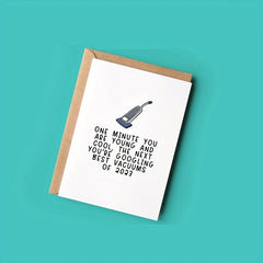 Funny Birthday Card For Friends - Vacuums
