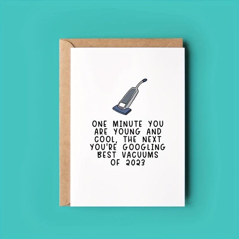 Funny Birthday Card For Friends - Vacuums