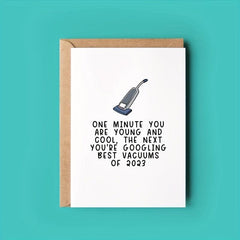 Funny Birthday Card For Friends - Vacuums