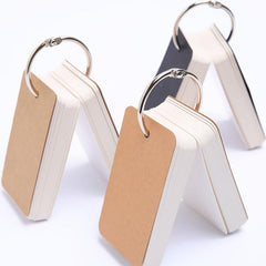 Coil Buckle Word Card Vocabulary Notebook