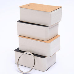 Coil Buckle Word Card Vocabulary Notebook