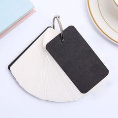 Coil Buckle Word Card Vocabulary Notebook