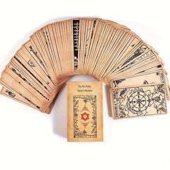 Knight Tarot Holiday Divination Card w/ QR Code Instructions