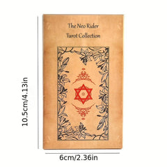Knight Tarot Holiday Divination Card w/ QR Code Instructions