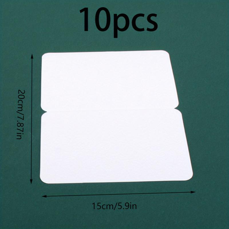 10pcs Blank Folding Small Card Hand-painted Holiday Cow Card