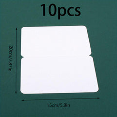 10pcs Blank Folding Small Card Hand-painted Holiday Cow Card