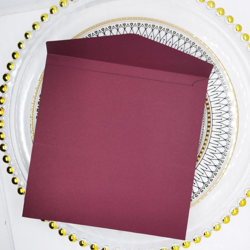 Rectangle Square Paper Envelope for Wedding Business Birthday Baptism
