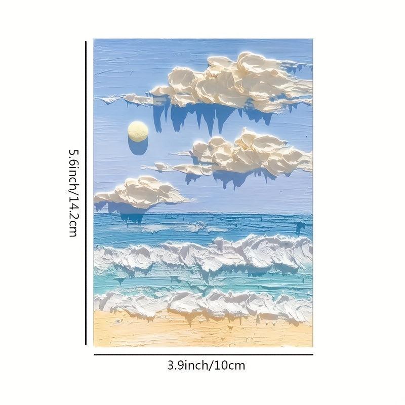 30 Sheets Painting Style Greeting Cards Postcards Posters Decorative Paintings