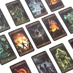 Ghost Tarot Cards Family Party Board Game with Instructions