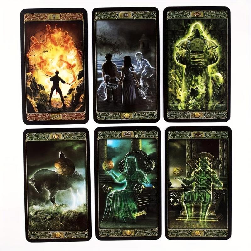 Ghost Tarot Cards Family Party Board Game with Instructions