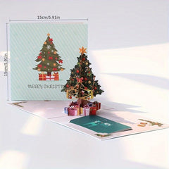 3D Christmas Greeting Card Creative Christmas Gift
