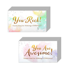 100pcs You Are Awesome Affirmation Cards - Appreciation & Self Love