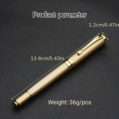 Retro Style Heavy Feel Roller Ballpoint Pen