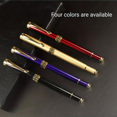 Retro Style Heavy Feel Roller Ballpoint Pen
