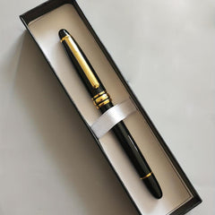 Metal Jewelry Ballpoint Pens with Liquid Ink & Storage Case