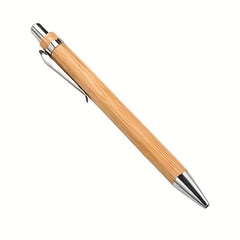 12PCS Bamboo Pen Set Portable Office Signature Pen