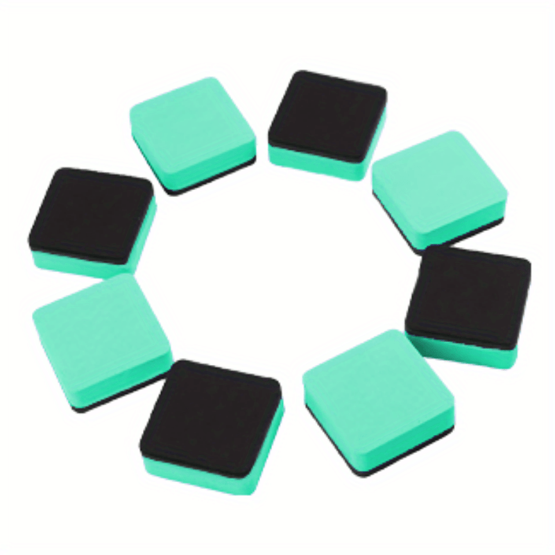 48 Pack Mini Magnetic Whiteboard Dry Erasers Chalkboard Cleaner