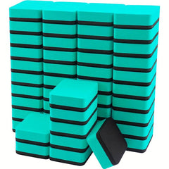 48 Pack Mini Magnetic Whiteboard Dry Erasers Chalkboard Cleaner