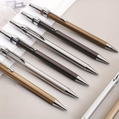 3pcs Automatic Metal Mechanical Pencils Set 0.5mm 0.7mm with Lead & Eraser
