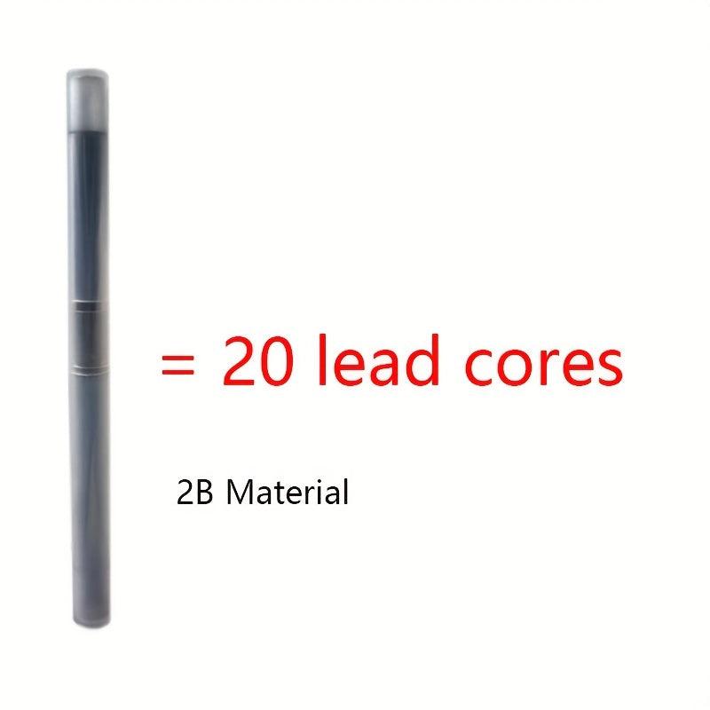 3pcs Automatic Metal Mechanical Pencils Set 0.5mm 0.7mm with Lead & Eraser