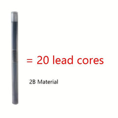3pcs Automatic Metal Mechanical Pencils Set 0.5mm 0.7mm with Lead & Eraser