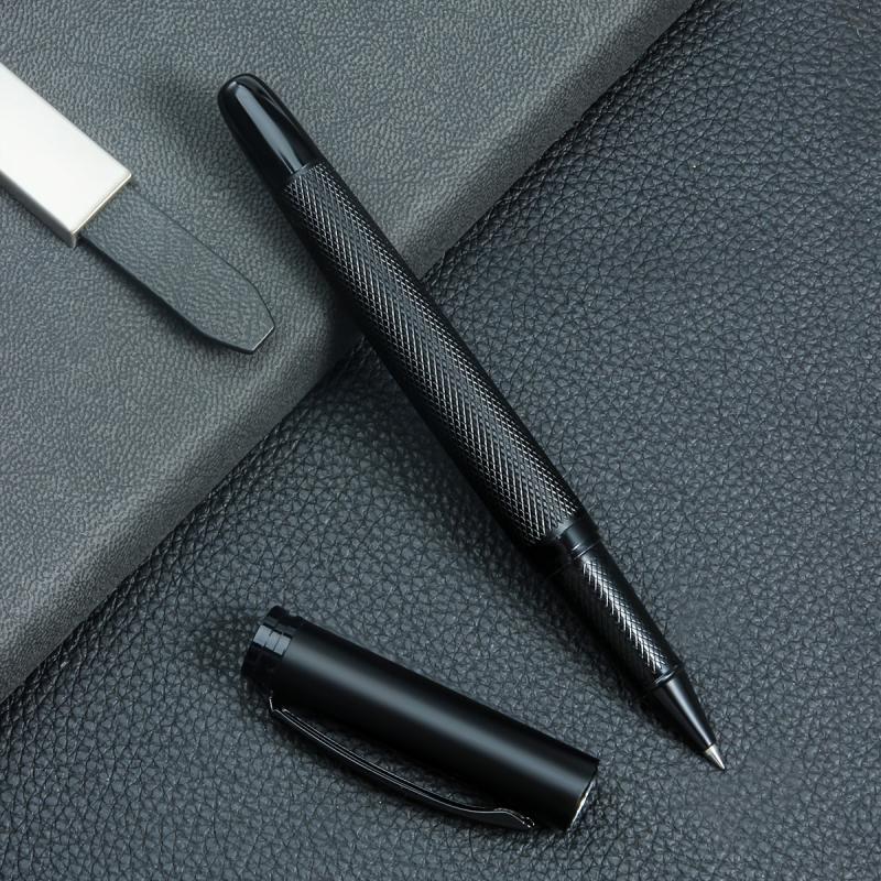 Matte Metal Roller Ball Pen - Ideal Gift for Professionals