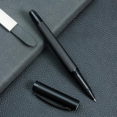 Matte Metal Roller Ball Pen - Ideal Gift for Professionals