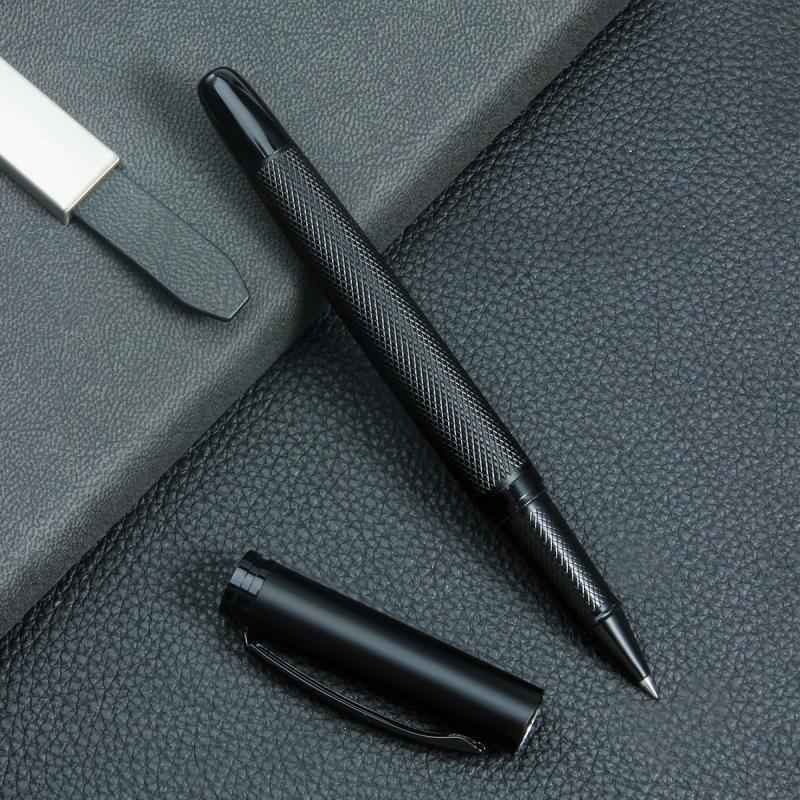 Matte Metal Roller Ball Pen - Ideal Gift for Professionals