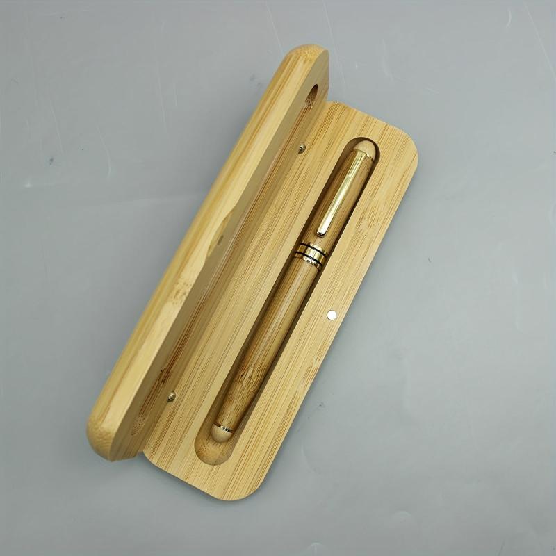 Bamboo Ballpoint Pen with Storage Box