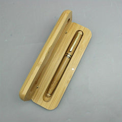 Bamboo Ballpoint Pen with Storage Box