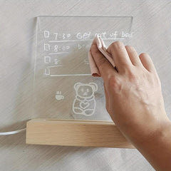 Acrylic Message Board Night Light DIY Kit
