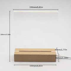 Acrylic Message Board Night Light DIY Kit