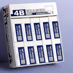 5 Packs of Pencils and Large Erasers for School, Office, and Art