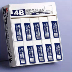 5 Packs of Pencils and Large Erasers for School, Office, and Art