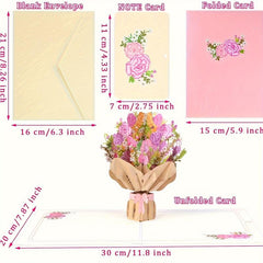 3D Pop Up Sympathy Cards for Mom Wife All Occasions