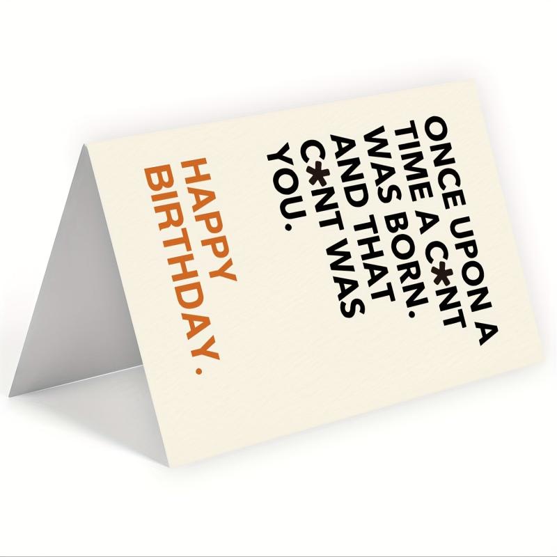 Funny Happy Birthday Card For Friends Her Him Women Men Birthday