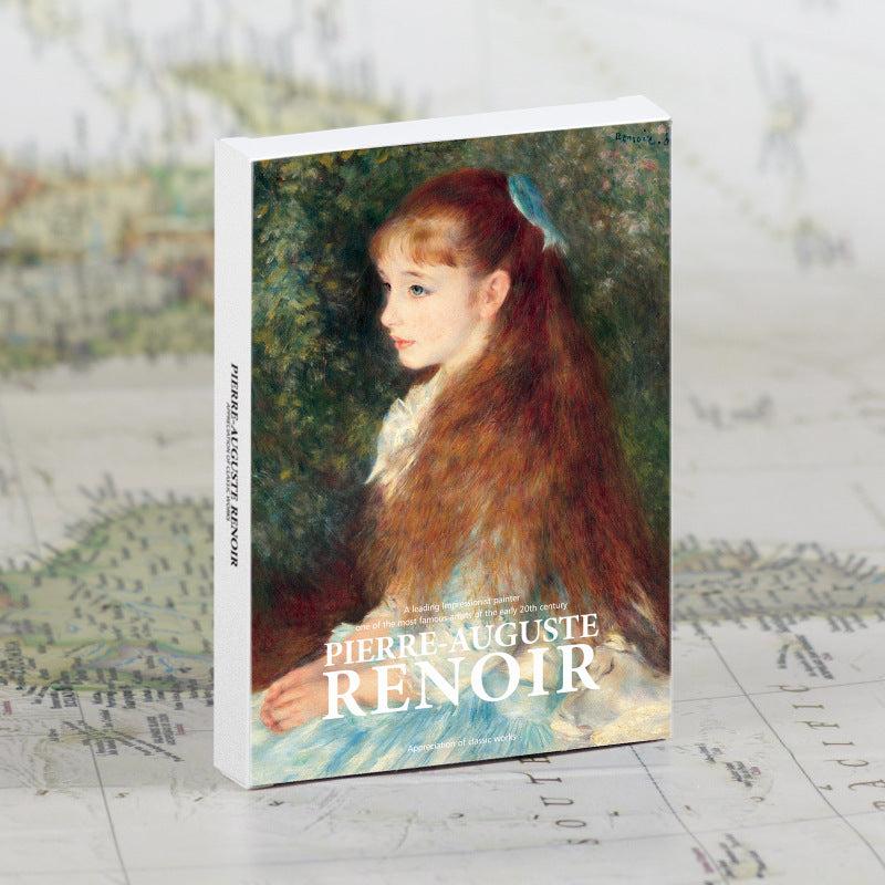 30pcs Renoir Postcards Greeting Cards Pack Office Messages
