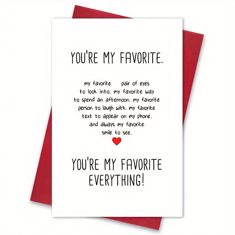 Anniversary Card For Husband Birthday Card For Boyfriend