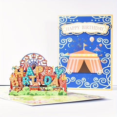 Happy Birthday 3D Pop Up Card for Mom Dad Wife Sister Friends