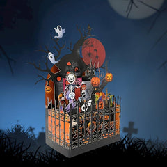 1pc Halloween Pop Up Card 3D Greeting Card Halloween Ghost Cards