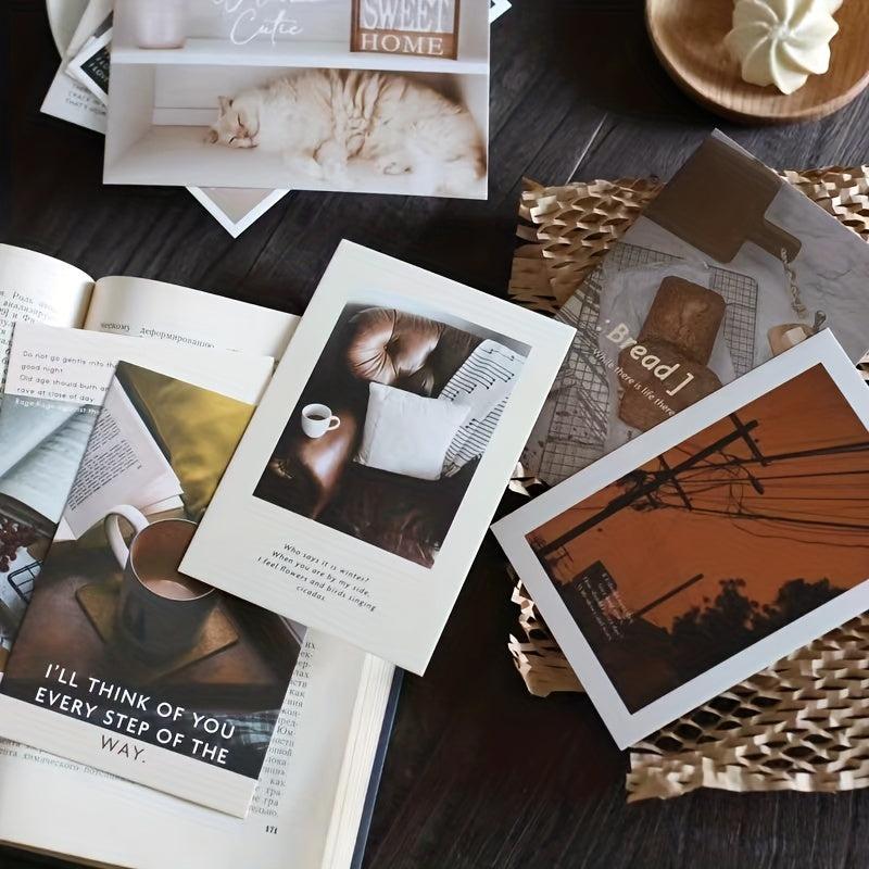 Set of 30 Nordic Style Postcards for Home Decor