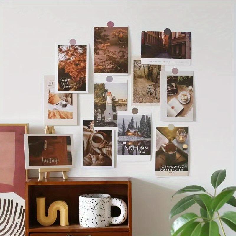 Set of 30 Nordic Style Postcards for Home Decor