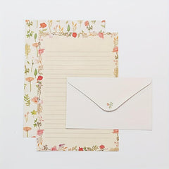 6Pcs Letter Paper 3Pcs Envelopes Stationary Set School Supplies